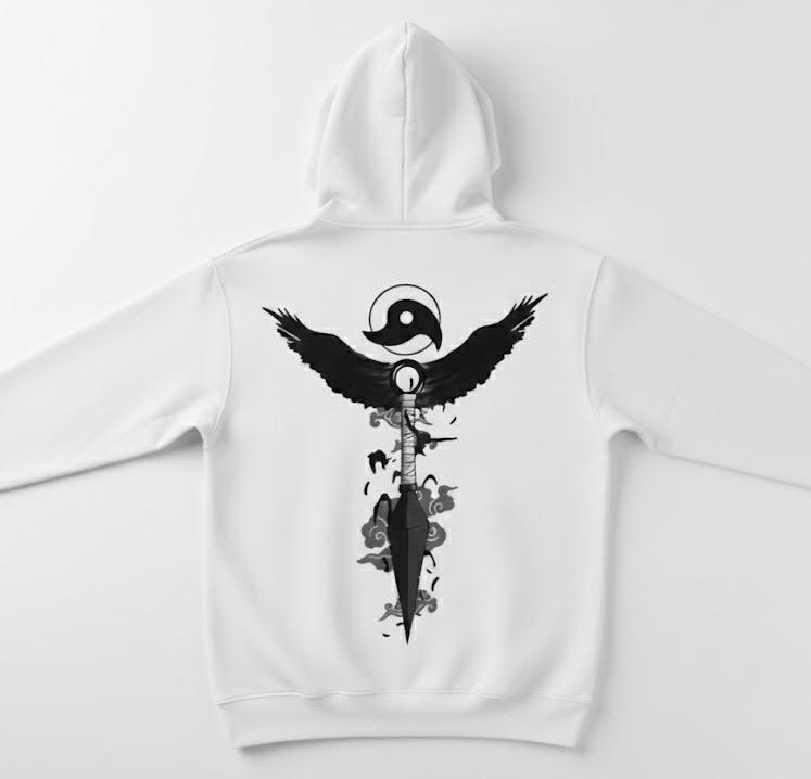 Yin Yang Blade printed Hoodie Premium Oversized Fit
