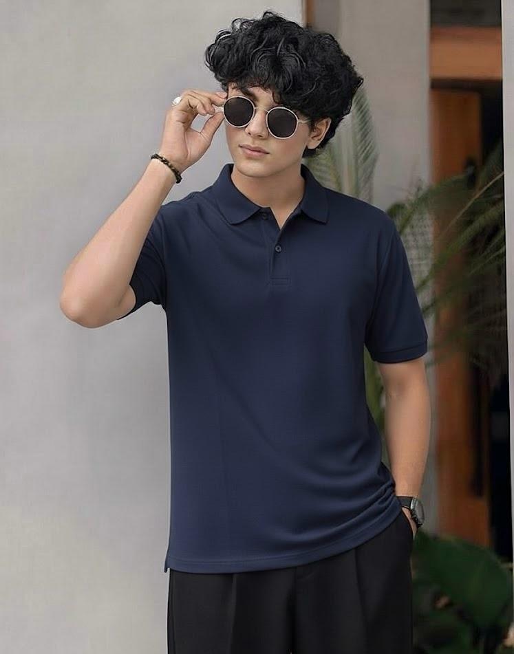 Polo Plain Tshirts-Premium Fit