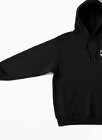 Insomnia Mask Printed Hoodie Black Oversized Fit