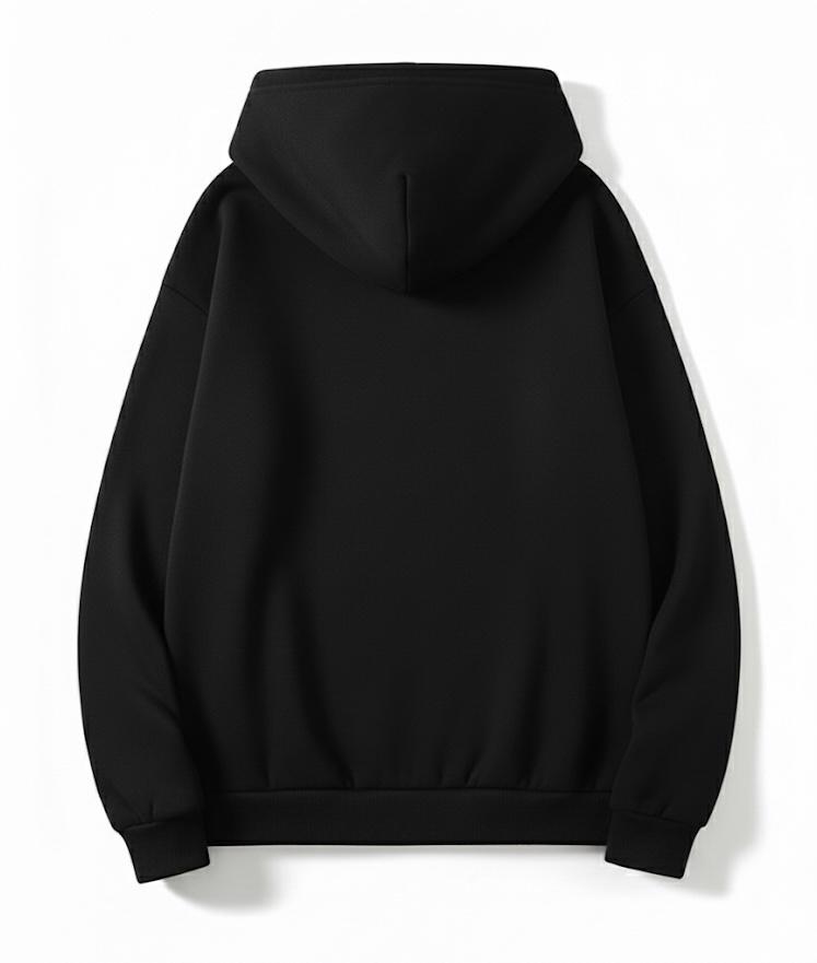 Heart & Floral Butterfly Outline Graphic Hoodie - For Women