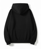 Heart & Floral Butterfly Outline Graphic Hoodie - For Women
