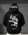 Dream Fragment Art Black Hoodie – Premium Streetwear