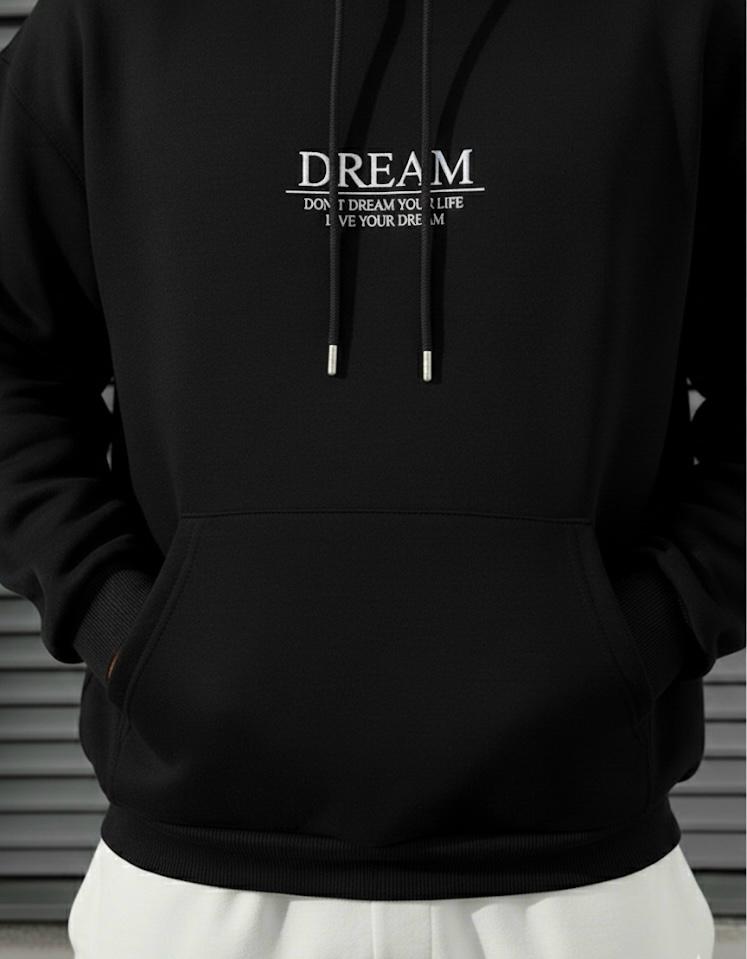 Dream Fragment Art Black Hoodie – Premium Streetwear