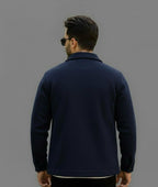 Classic Urban Navy Blue Jacket – Smart Casual Wear