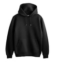 Black Plain Hoodie - Premium