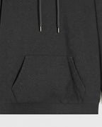 Charcoal Plain Hoodie