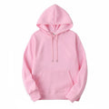 Pink Plain Hoodie