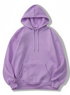 Purple Plain Hoodie