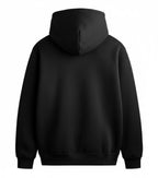 Black Plain Hoodie - Premium