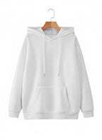 Plain White Hoodie