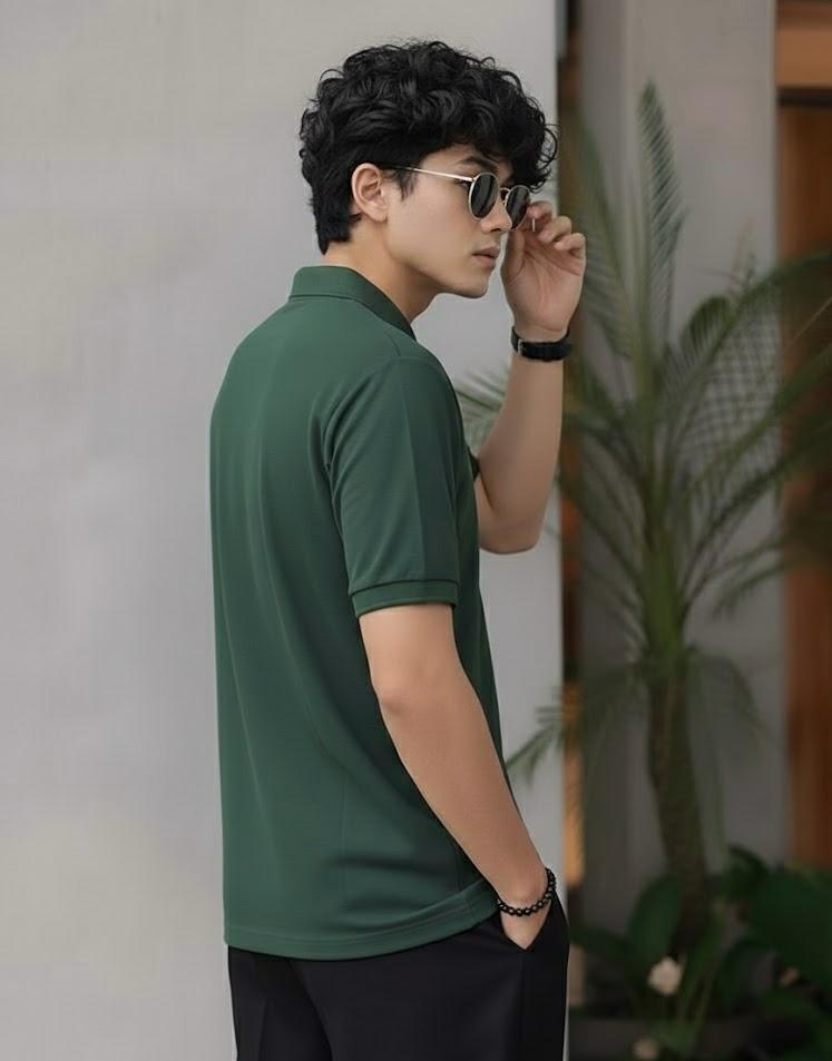 Polo Plain Tshirts-Premium Fit