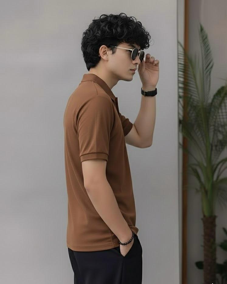 Polo Plain Tshirts-Premium Fit