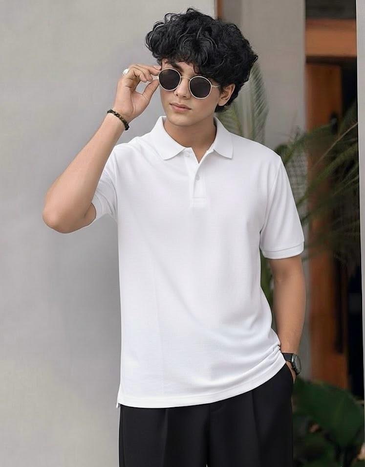 Polo Plain Tshirts-Premium Fit