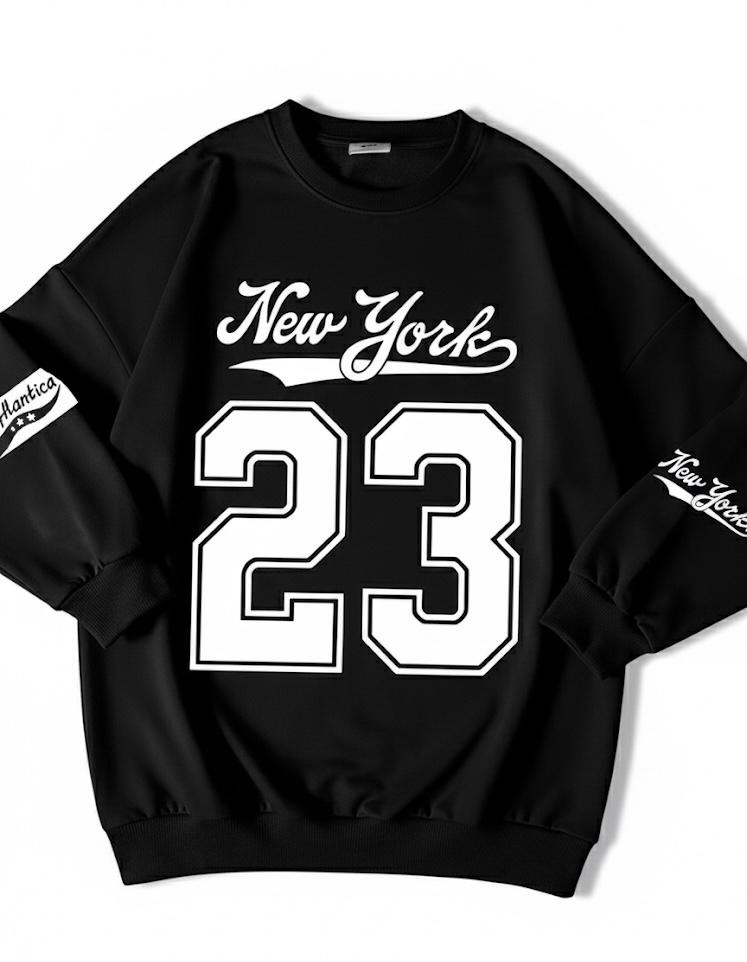 NY 23 Retro Varsity Sweatshirt – Premium Comfort