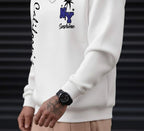Men's California NY Sunshine Graphic White Sweatshirt