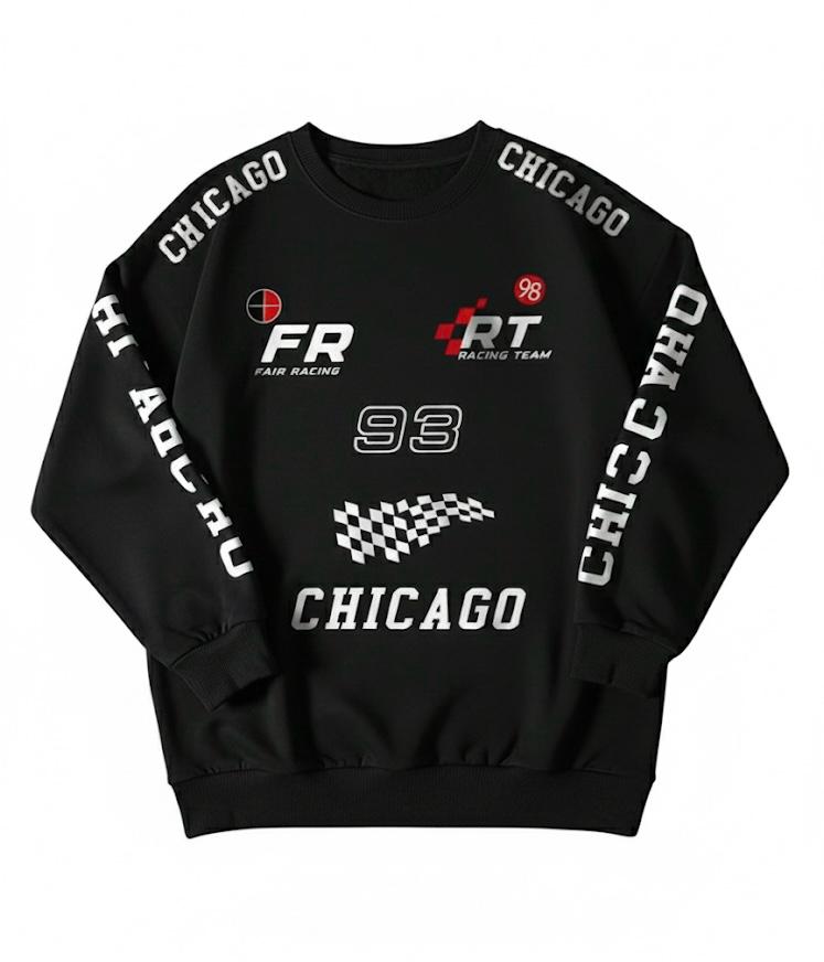 Chicago Racing '93 Vintage Sweatshirt - Premium Fit