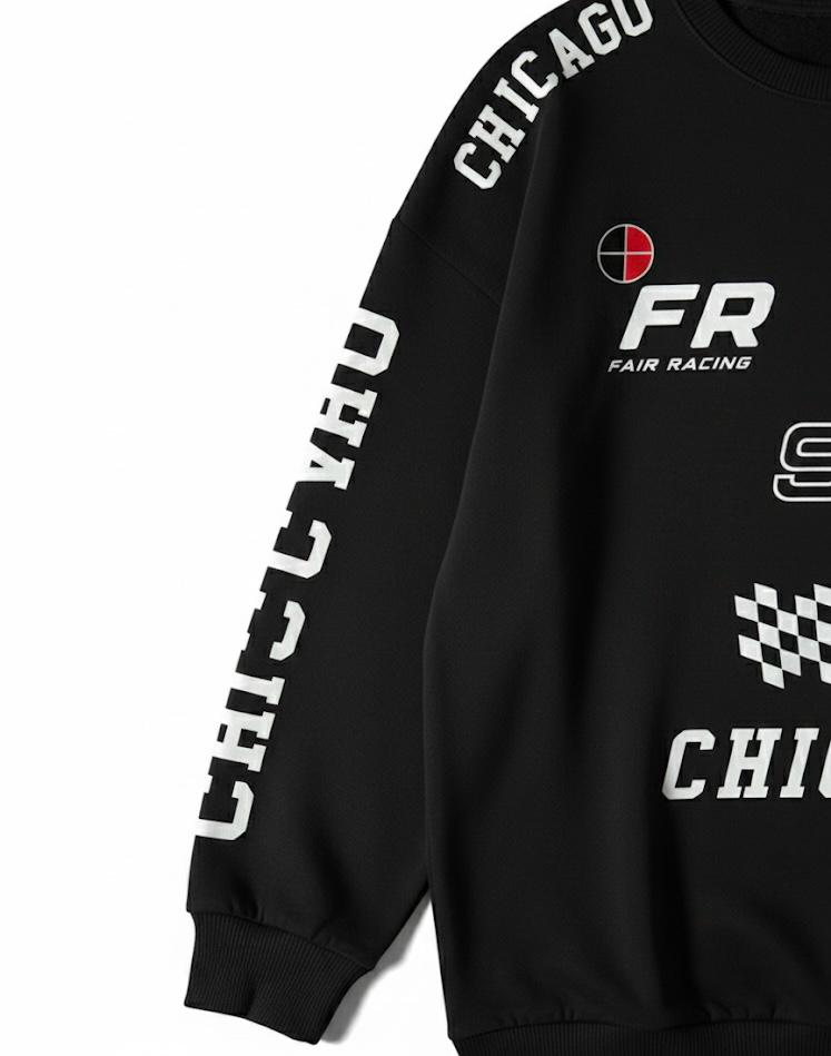 Chicago Racing '93 Vintage Sweatshirt - Premium Fit