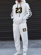 Chicago 23 White Tracksuit – Premium Athletic Fit