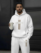 Create Signature White Tracksuit – Luxury Streetwear