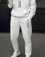 Create Signature White Tracksuit – Luxury Streetwear