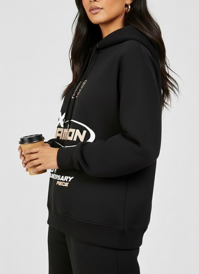 Champion Legacy 7X Black Tracksuit – Premium Fit