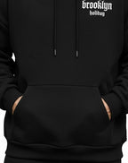 Men's Brooklyn New York Black Tracksuit - Premium Fit