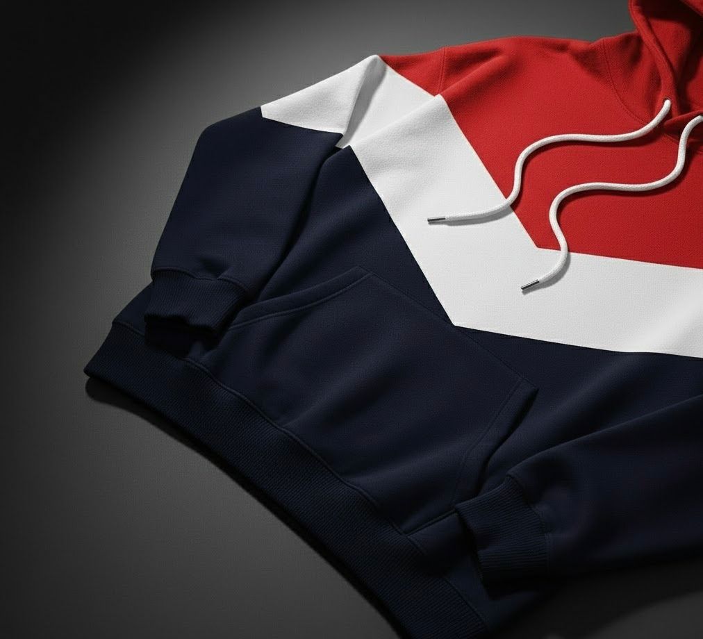 Premium Three Panel Kangaroo Hoodie