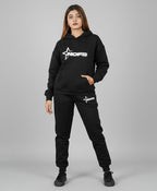 NOFS Star Logo Black Tracksuit Women – Premium Streetwear Fit