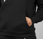 NOFS Star Logo Black Tracksuit Women – Premium Streetwear Fit