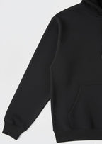 Orbit Script Print Black Hoodie – Premium Streetwear