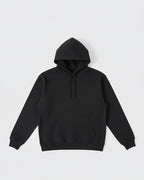 Orbit Script Print Black Hoodie – Premium Streetwear